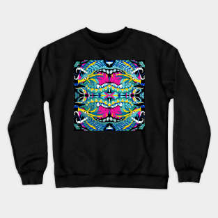 kaiju kraken squid madness ecopop monster art Crewneck Sweatshirt